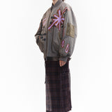 The ADORNED REVERSIBLE BOMBER JACKET available online with global shipping, and in PAM Stores Melbourne and Sydney.