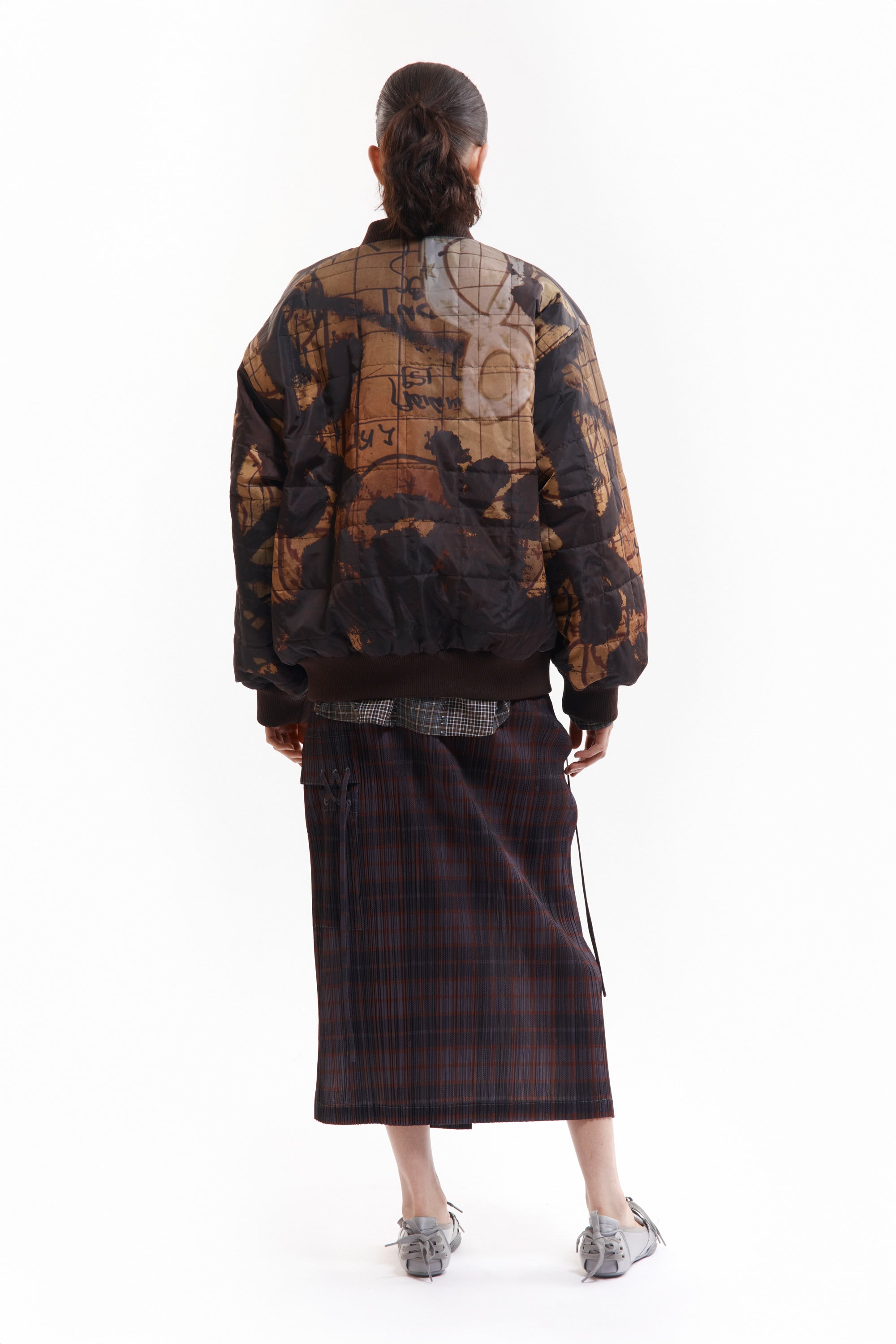 The ADORNED REVERSIBLE BOMBER JACKET available online with global shipping, and in PAM Stores Melbourne and Sydney.