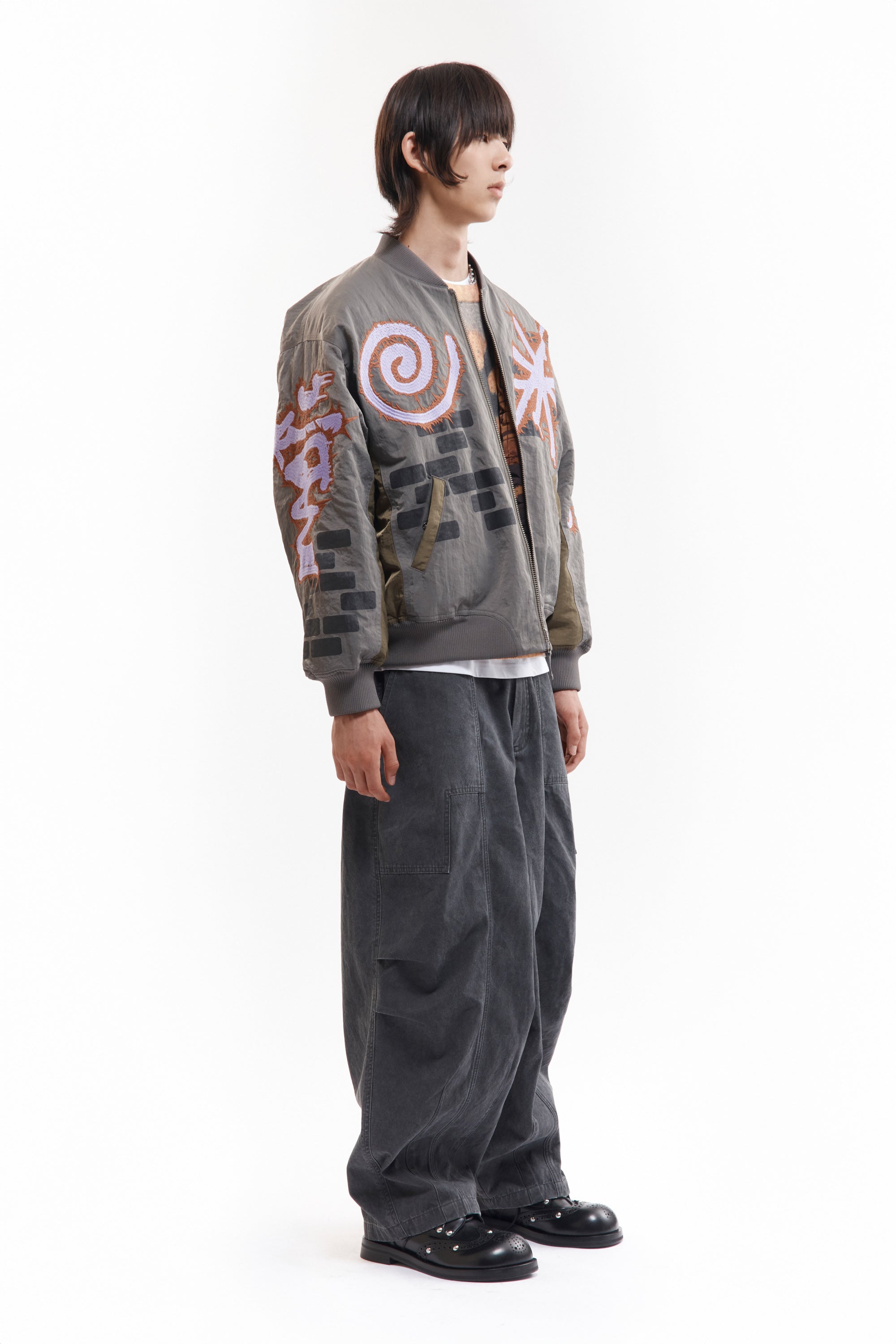 The TWO MIL PONDERING PANT - BLACK WASH available online with global shipping, and in PAM Stores Melbourne and Sydney.