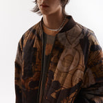 The ADORNED REVERSIBLE BOMBER JACKET available online with global shipping, and in PAM Stores Melbourne and Sydney.