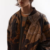 The ADORNED REVERSIBLE BOMBER JACKET available online with global shipping, and in PAM Stores Melbourne and Sydney.