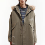 The TRUE NATURE FISHTAIL PARKA available online with global shipping, and in PAM Stores Melbourne and Sydney.