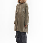 The TRUE NATURE FISHTAIL PARKA available online with global shipping, and in PAM Stores Melbourne and Sydney.