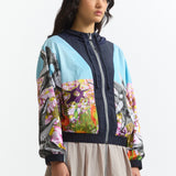 The DOUBLE DEALING ZIP THROUGH JACKET available online with global shipping, and in PAM Stores Melbourne and Sydney.