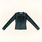 The WINGS LS MESH TOP  available online with global shipping, and in PAM Stores Melbourne and Sydney.