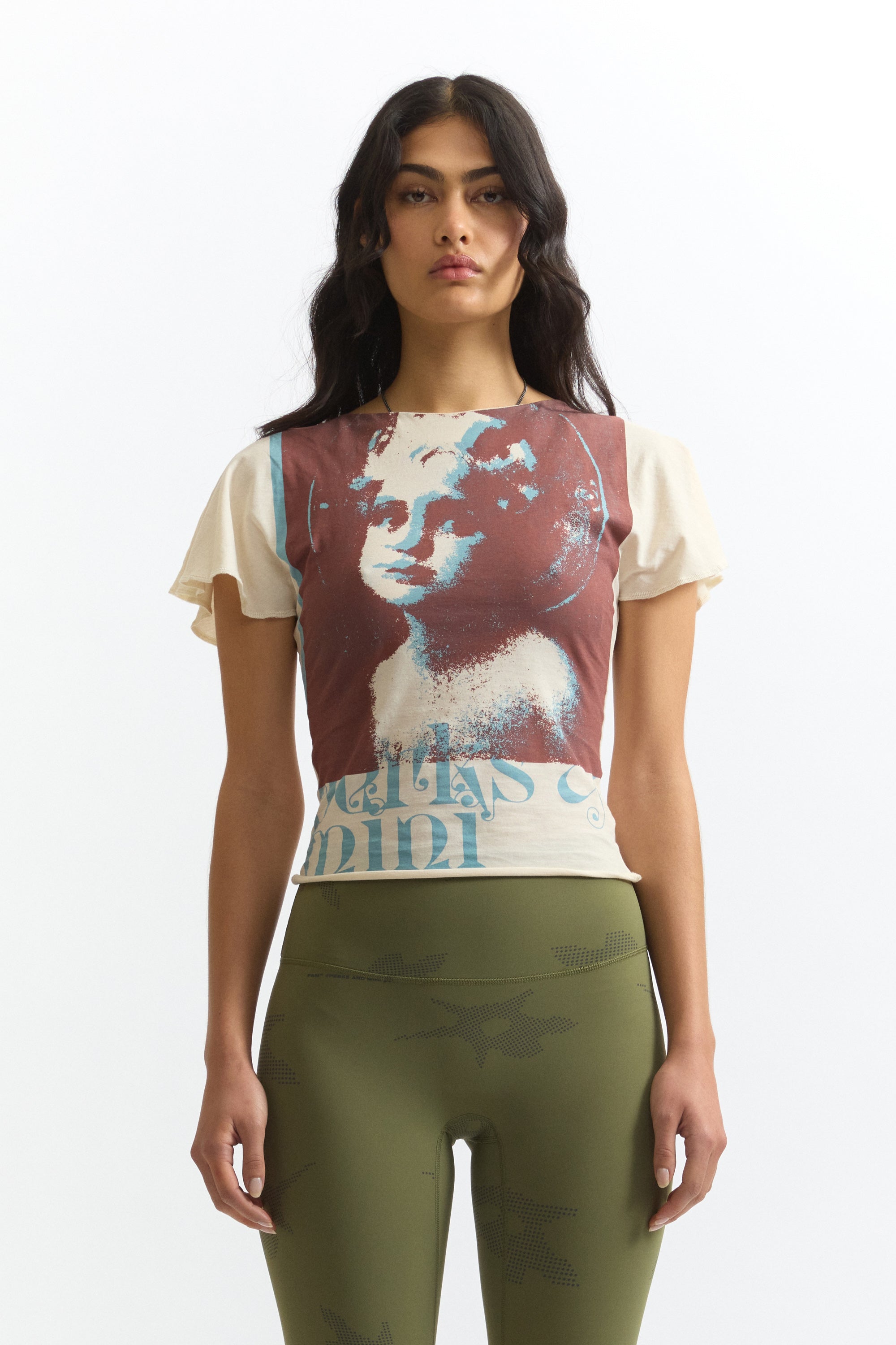 The ANGEL FLUTTER TOP available online with global shipping, and in PAM Stores Melbourne and Sydney.