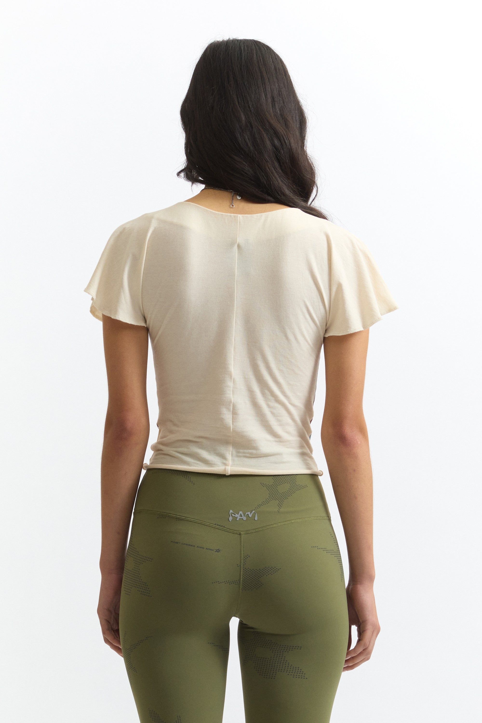 The ANGEL FLUTTER TOP available online with global shipping, and in PAM Stores Melbourne and Sydney.