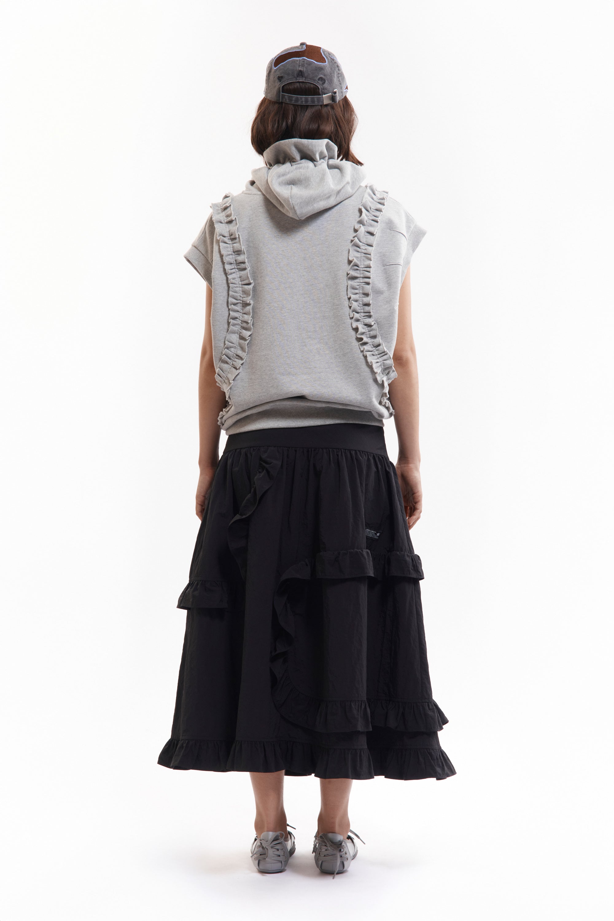The ARTIFEX HOODED PULLOVER VEST available online with global shipping, and in PAM Stores Melbourne and Sydney.