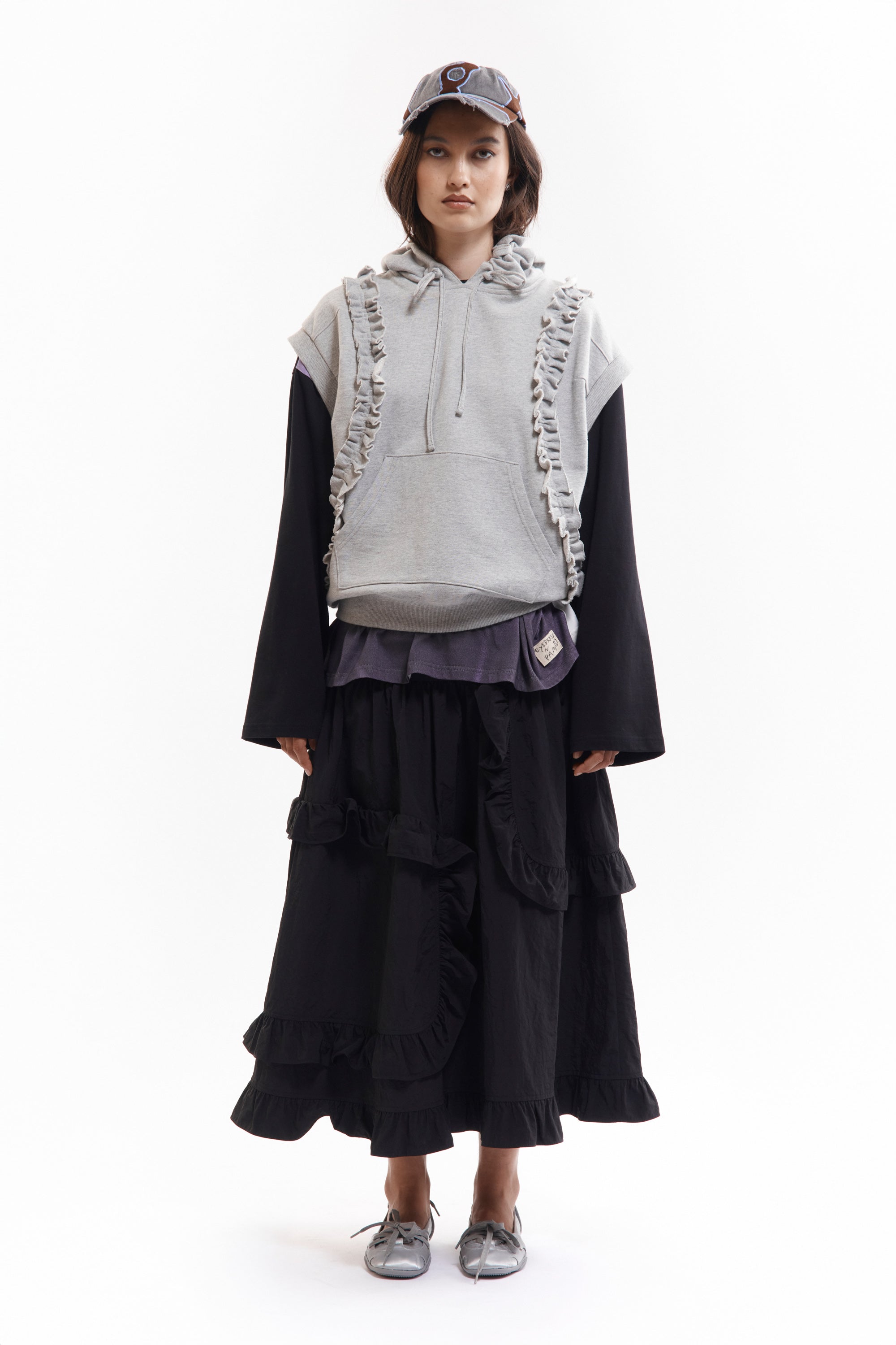 The ARTIFEX HOODED PULLOVER VEST available online with global shipping, and in PAM Stores Melbourne and Sydney.