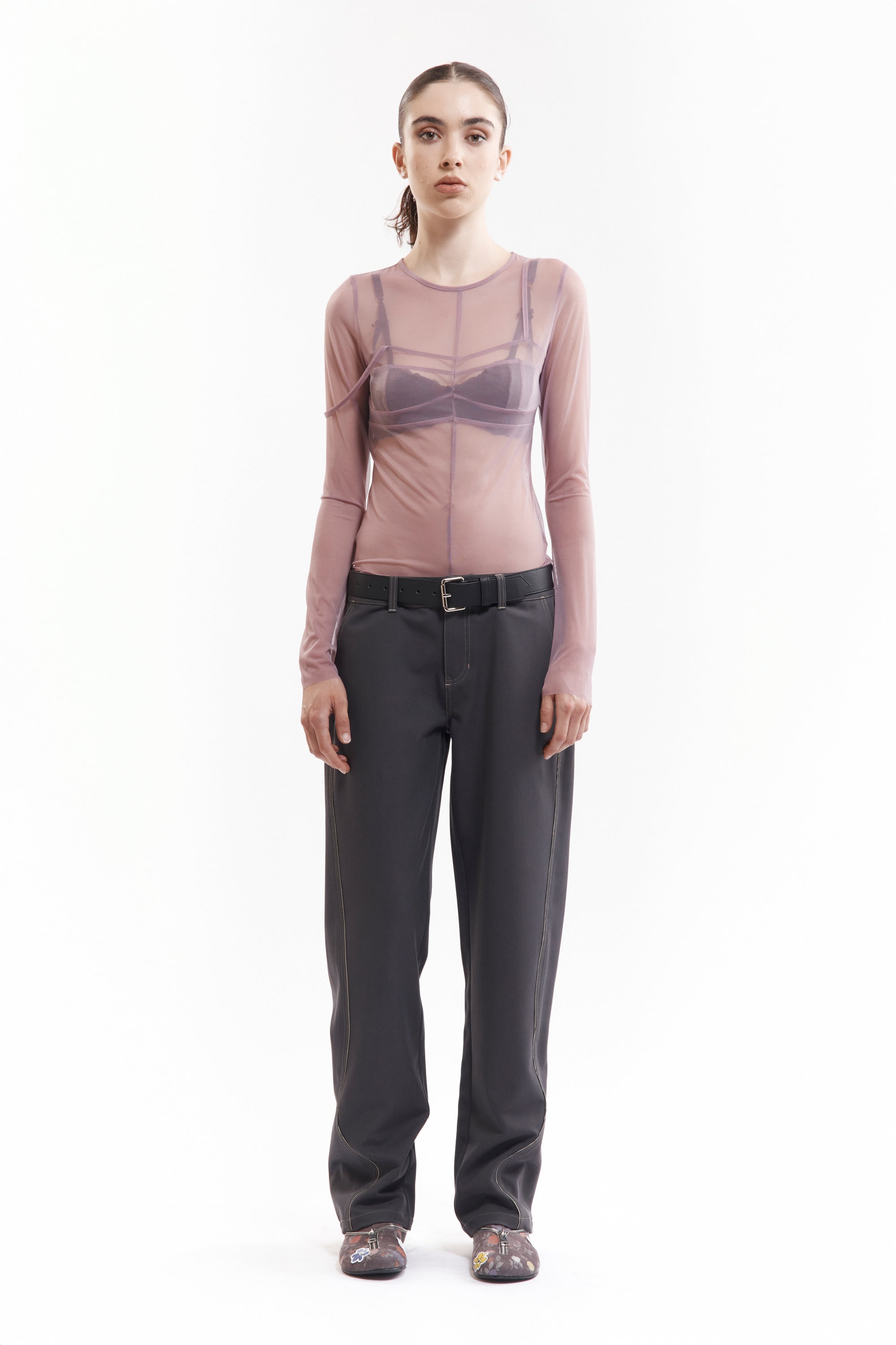 The MESH HOLIDAY LS TOP available online with global shipping, and in PAM Stores Melbourne and Sydney.