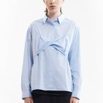 The WAVE FIELD STRIPED SHIRT available online with global shipping, and in PAM Stores Melbourne and Sydney.