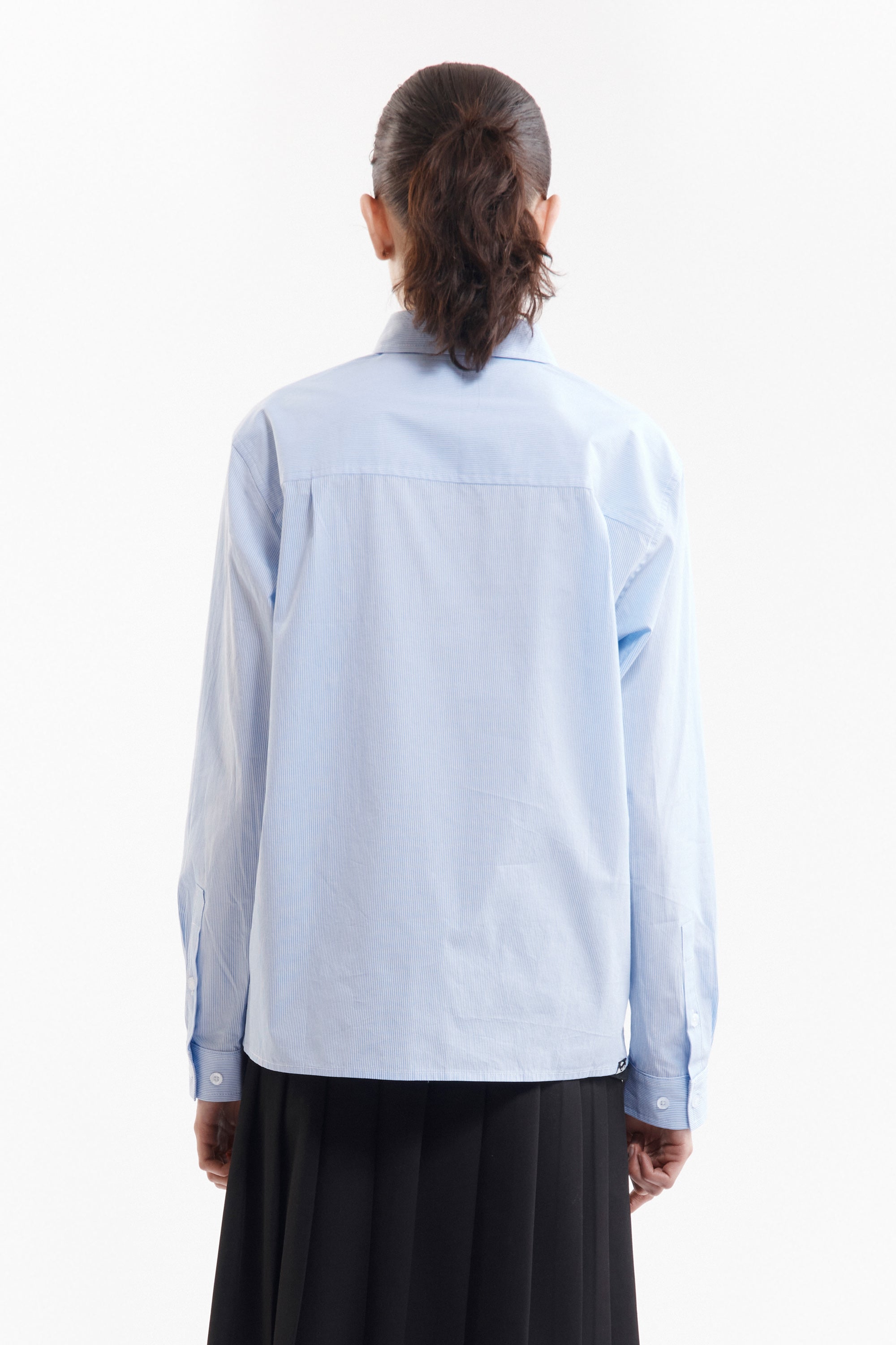 The WAVE FIELD STRIPED SHIRT available online with global shipping, and in PAM Stores Melbourne and Sydney.