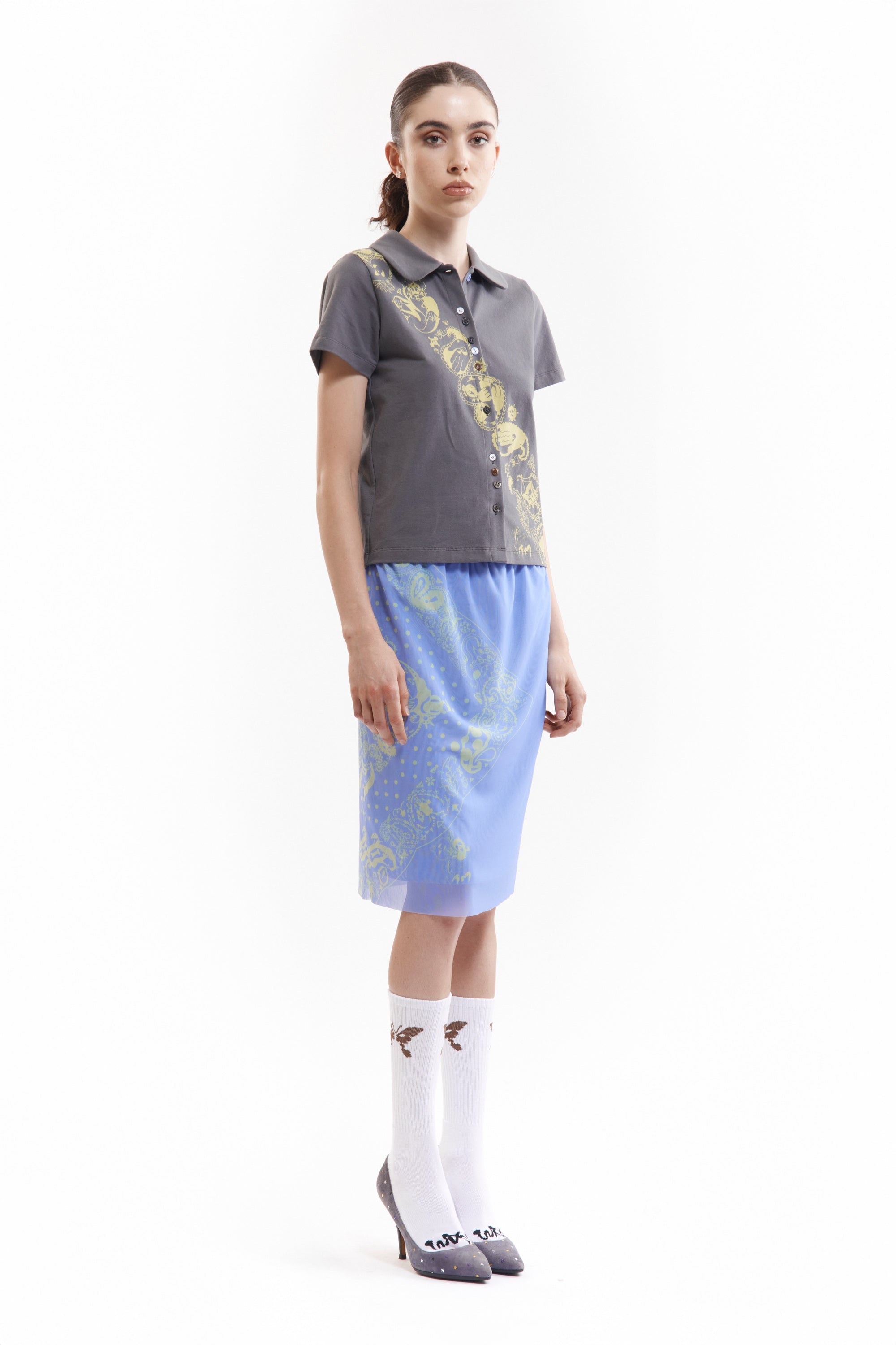 The SASH COCO STAR STRETCH SS SHIRT available online with global shipping, and in PAM Stores Melbourne and Sydney.
