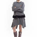 The GINKGO DROP WAIST MINI SKIRT available online with global shipping, and in PAM Stores Melbourne and Sydney.