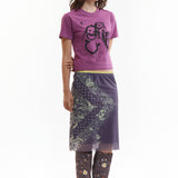 The COCO BANDANA MESH SKIRT - CHAR available online with global shipping, and in PAM Stores Melbourne and Sydney.
