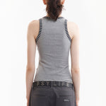 The EYEZZZ RACER TANK available online with global shipping, and in PAM Stores Melbourne and Sydney.