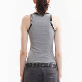 The EYEZZZ RACER TANK available online with global shipping, and in PAM Stores Melbourne and Sydney.
