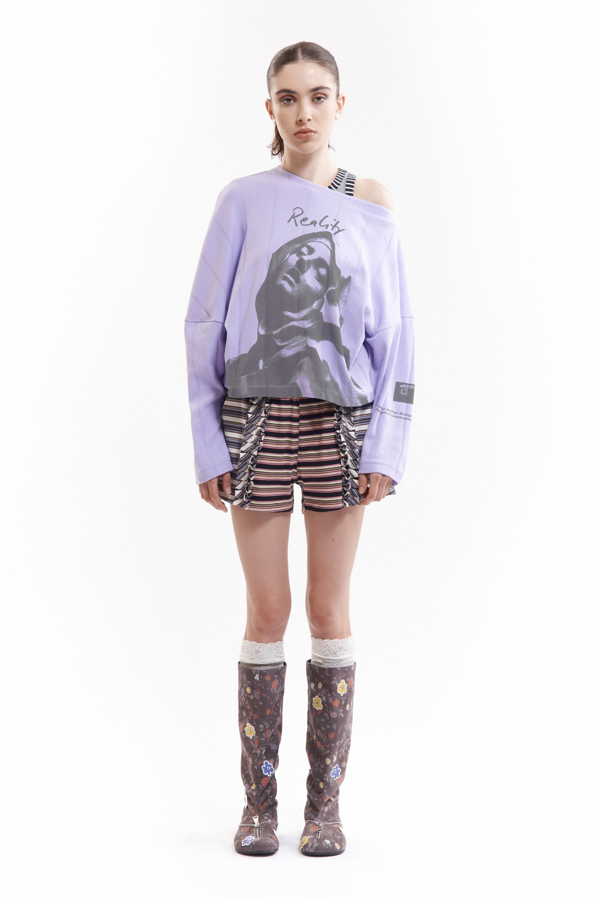 The XEROX POINTELLE OFF SHOULDER TOP available online with global shipping, and in PAM Stores Melbourne and Sydney.