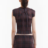 The BODHI PLEATED TOP available online with global shipping, and in PAM Stores Melbourne and Sydney.