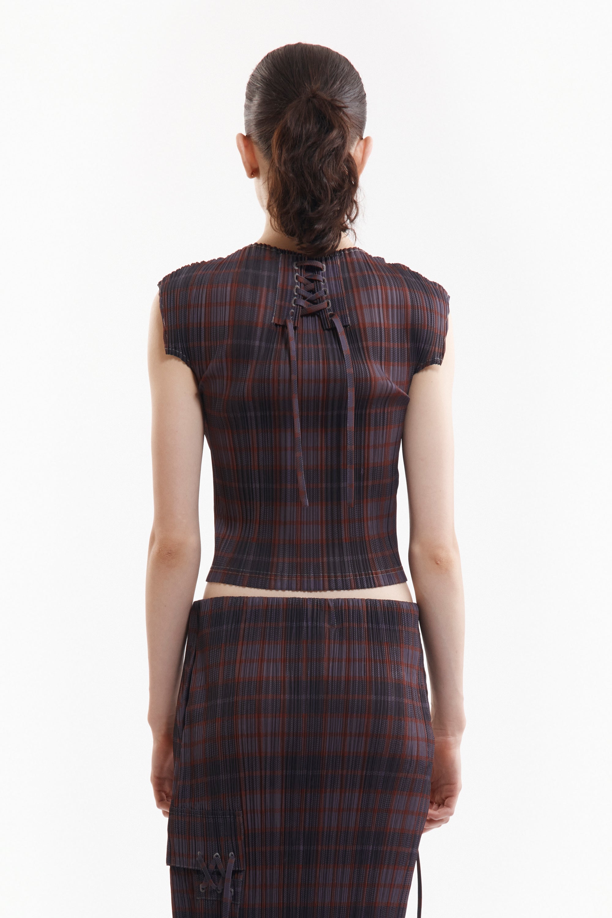 The BODHI PLEATED TOP available online with global shipping, and in PAM Stores Melbourne and Sydney.