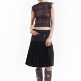 The SPIRAL JETTY PLEAT SKIRT available online with global shipping, and in PAM Stores Melbourne and Sydney.