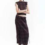 The BODHI PLEATED LONG SKIRT available online with global shipping, and in PAM Stores Melbourne and Sydney.