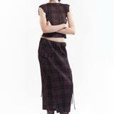 The BODHI PLEATED LONG SKIRT available online with global shipping, and in PAM Stores Melbourne and Sydney.