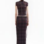 The BODHI PLEATED LONG SKIRT available online with global shipping, and in PAM Stores Melbourne and Sydney.