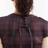 The BODHI PLEATED TOP available online with global shipping, and in PAM Stores Melbourne and Sydney.