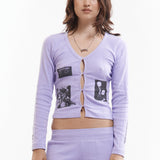 The XEROX POINTELLE CARDIGAN available online with global shipping, and in PAM Stores Melbourne and Sydney.