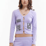 The XEROX POINTELLE CARDIGAN available online with global shipping, and in PAM Stores Melbourne and Sydney.