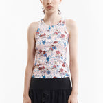 The JUNO RACER TANK available online with global shipping, and in PAM Stores Melbourne and Sydney.