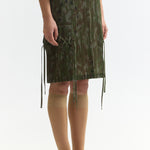 The OAKLEAF PLEATED SKIRT available online with global shipping, and in PAM Stores Melbourne and Sydney.