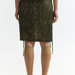 The OAKLEAF PLEATED SKIRT available online with global shipping, and in PAM Stores Melbourne and Sydney.