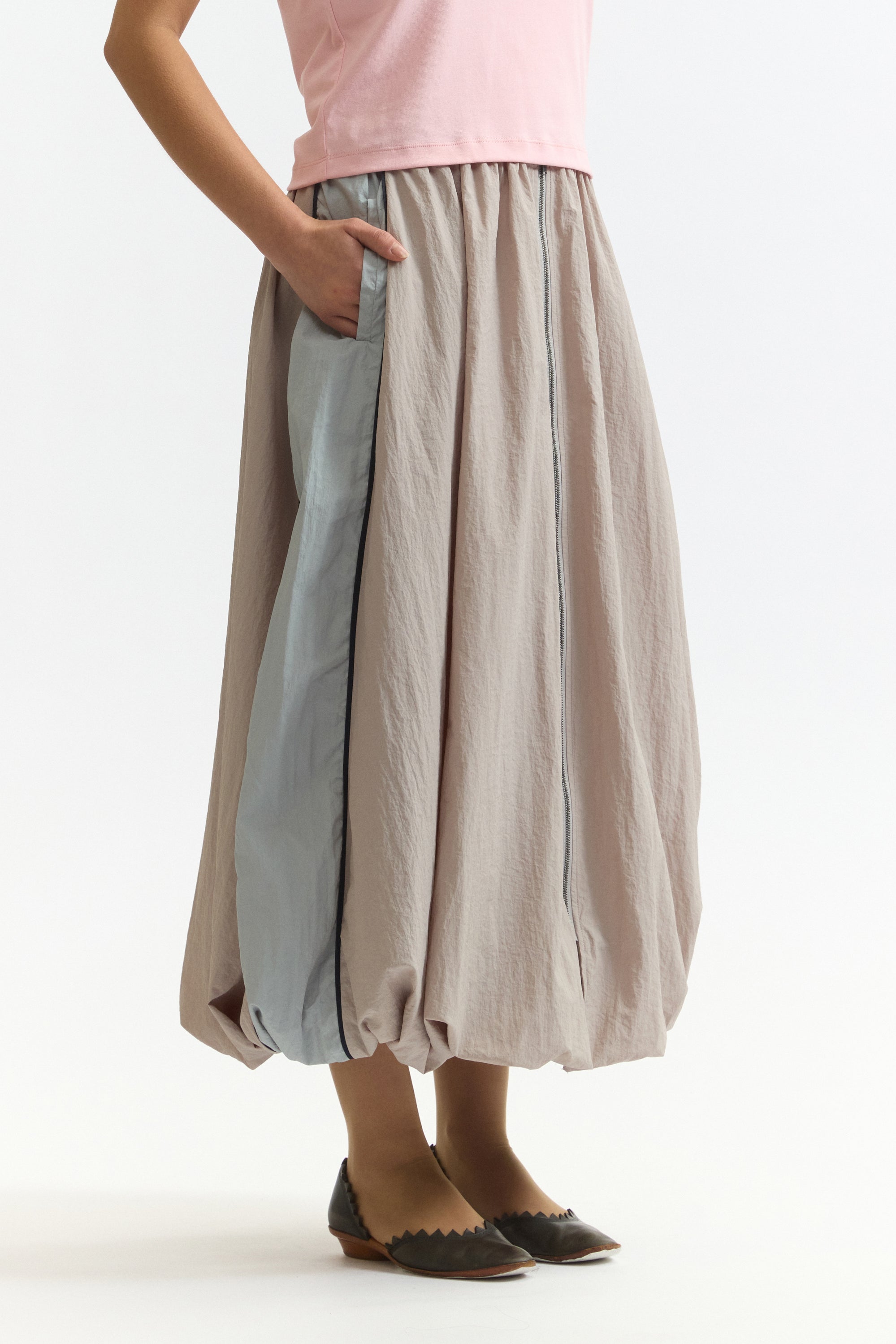 The ANGELS TRUMPET MAXI SKIRT available online with global shipping, and in PAM Stores Melbourne and Sydney.