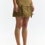 The HOCUS POCUS TIE-UP MINI SKIRT available online with global shipping, and in PAM Stores Melbourne and Sydney.