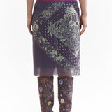 The COCO BANDANA MESH SKIRT - CHAR available online with global shipping, and in PAM Stores Melbourne and Sydney.
