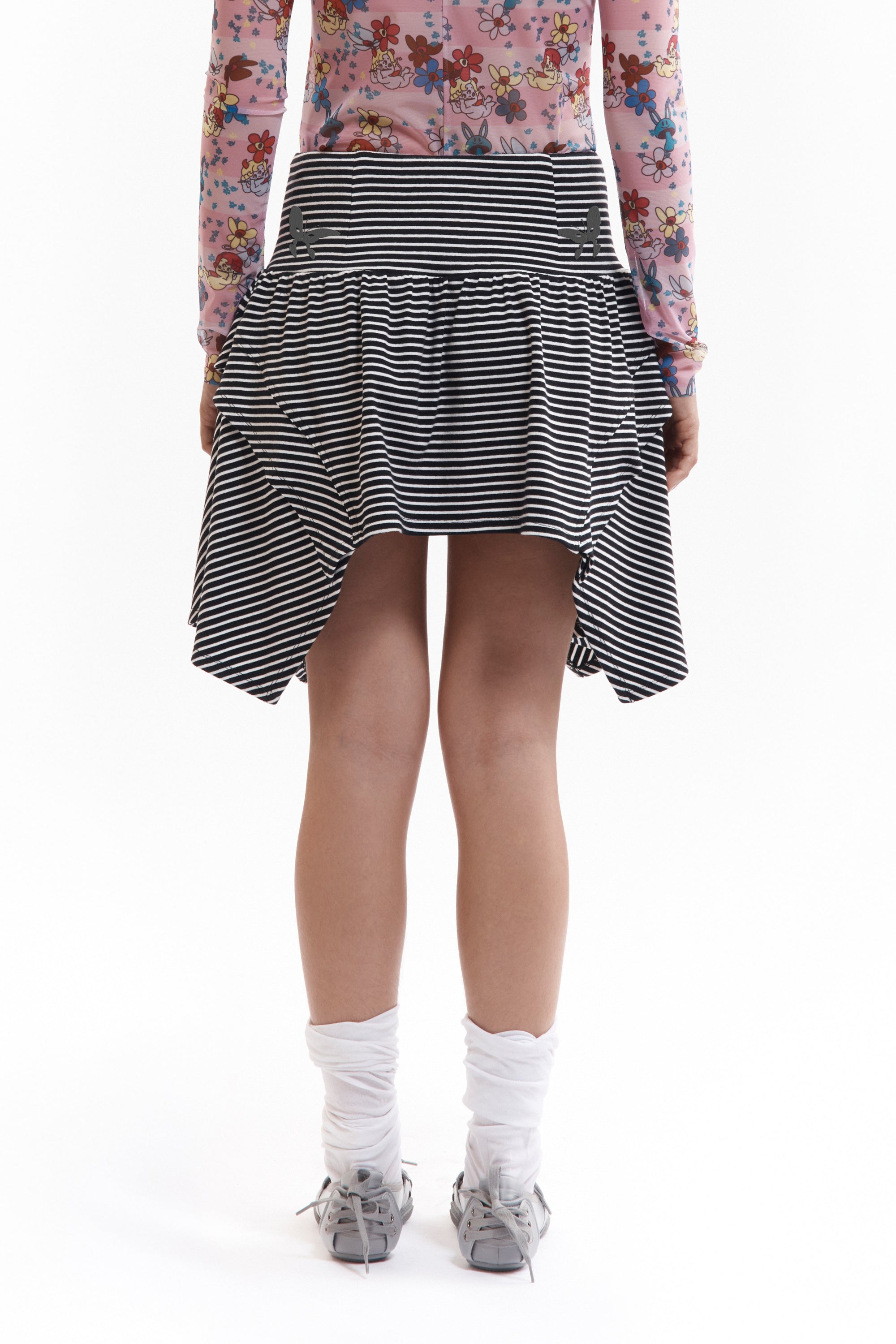 The GINKGO DROP WAIST MINI SKIRT available online with global shipping, and in PAM Stores Melbourne and Sydney.