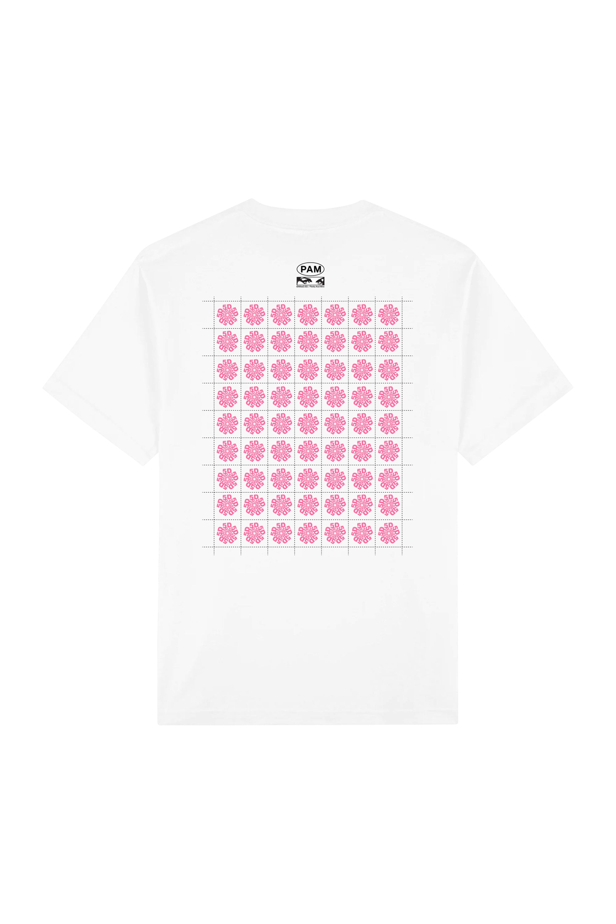 5D SHORT SLEEVE TEE WHITE