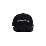 The 6PANEL CANVAS CAP AW26 BLACK available online with global shipping, and in PAM Stores Melbourne and Sydney.