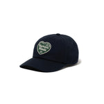 The 6PANEL TWILL HEART CAP NAVY available online with global shipping, and in PAM Stores Melbourne and Sydney.