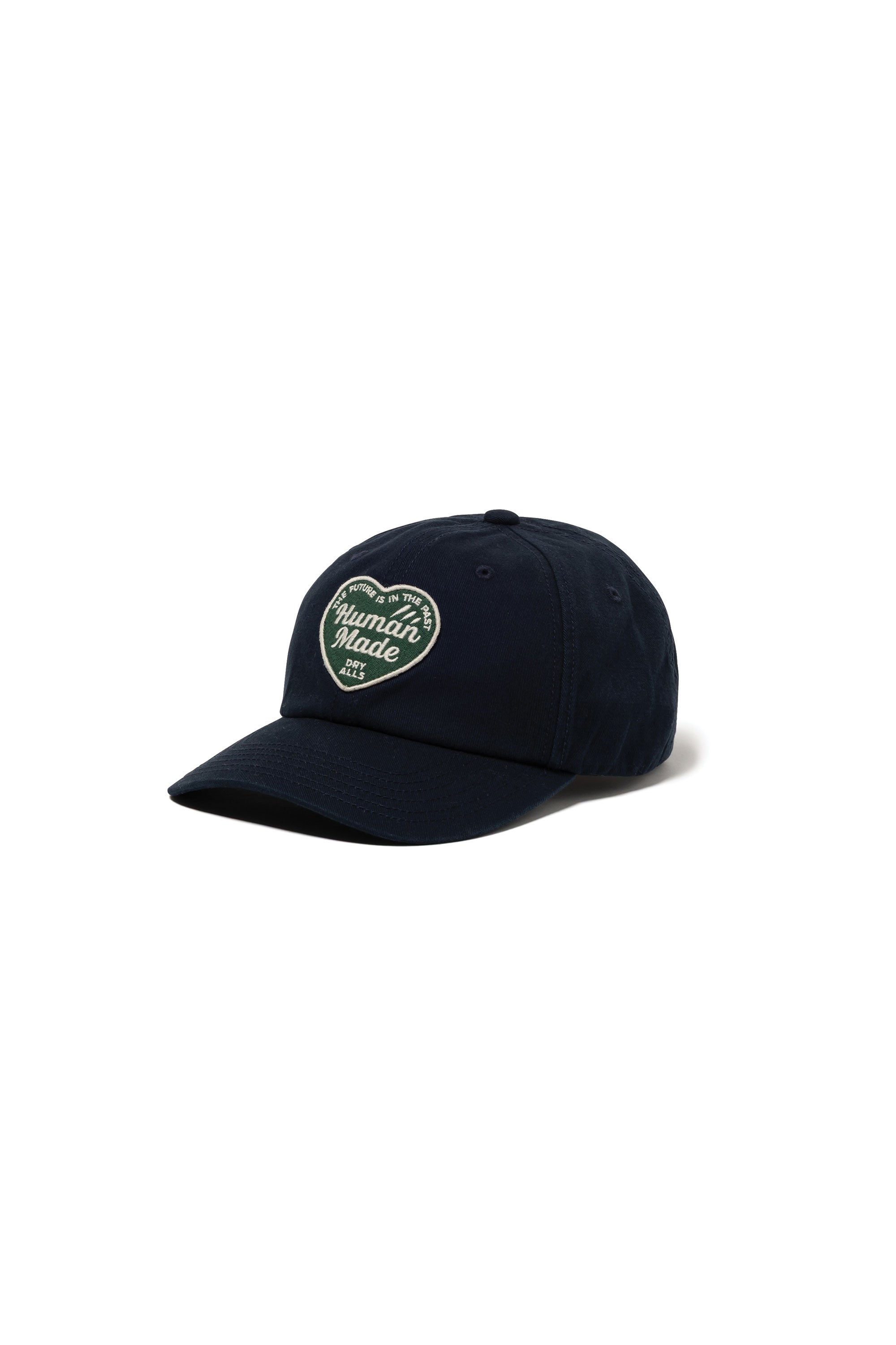 The 6PANEL TWILL HEART CAP NAVY available online with global shipping, and in PAM Stores Melbourne and Sydney.
