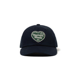 The 6PANEL TWILL HEART CAP NAVY available online with global shipping, and in PAM Stores Melbourne and Sydney.
