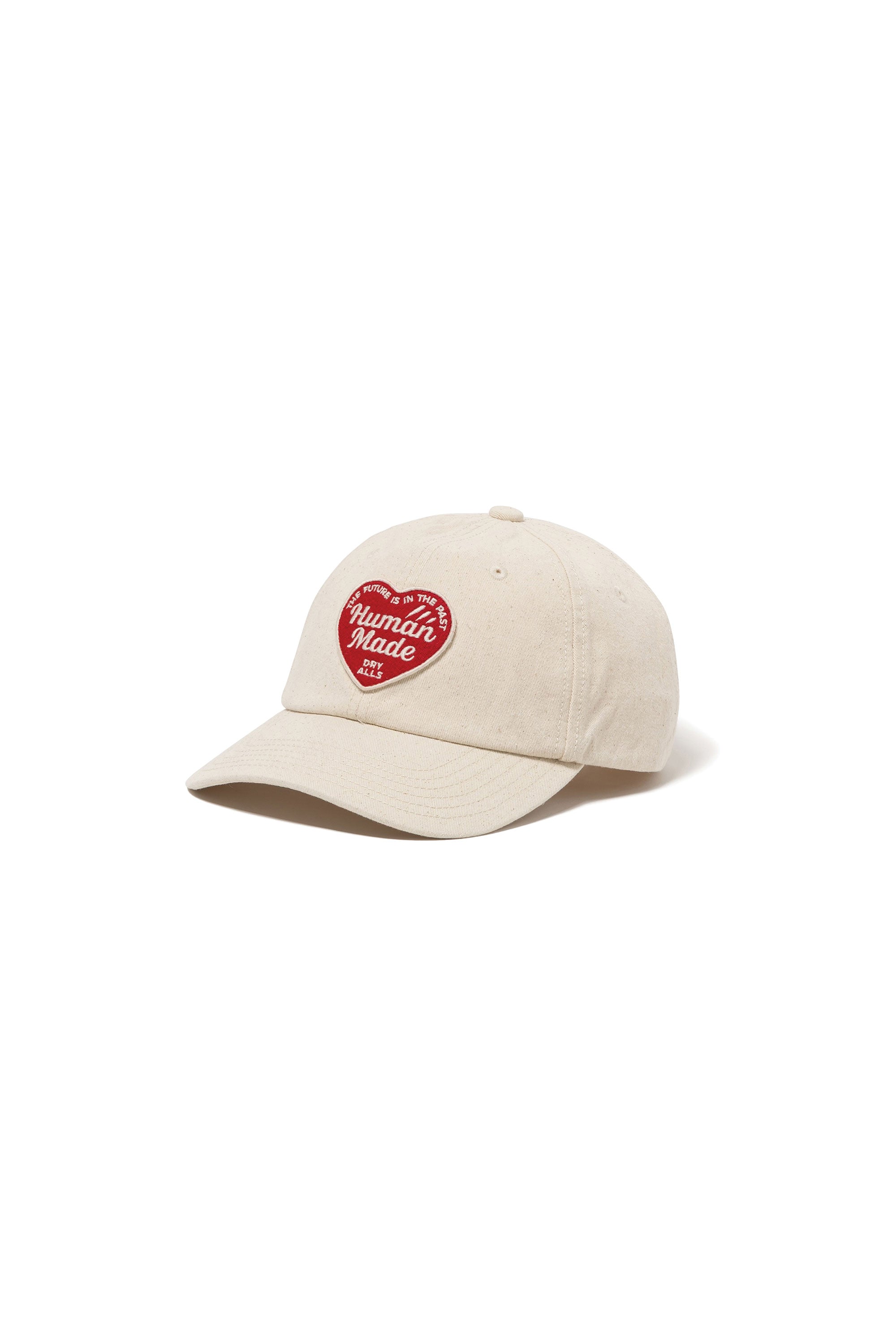 The 6PANEL TWILL HEART CAP WHITE available online with global shipping, and in PAM Stores Melbourne and Sydney.