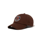 The 6PANEL TWILL CAP BROWN available online with global shipping, and in PAM Stores Melbourne and Sydney.