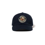 The 6PANEL TWILL CAP NAVY available online with global shipping, and in PAM Stores Melbourne and Sydney.