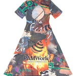 The P.A.M. RACING SUBLIMATION DRESS  available online with global shipping, and in PAM Stores Melbourne and Sydney.