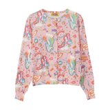 The HYSTERIC 68 PATTERNED CARDIGAN PINK available online with global shipping, and in PAM Stores Melbourne and Sydney.