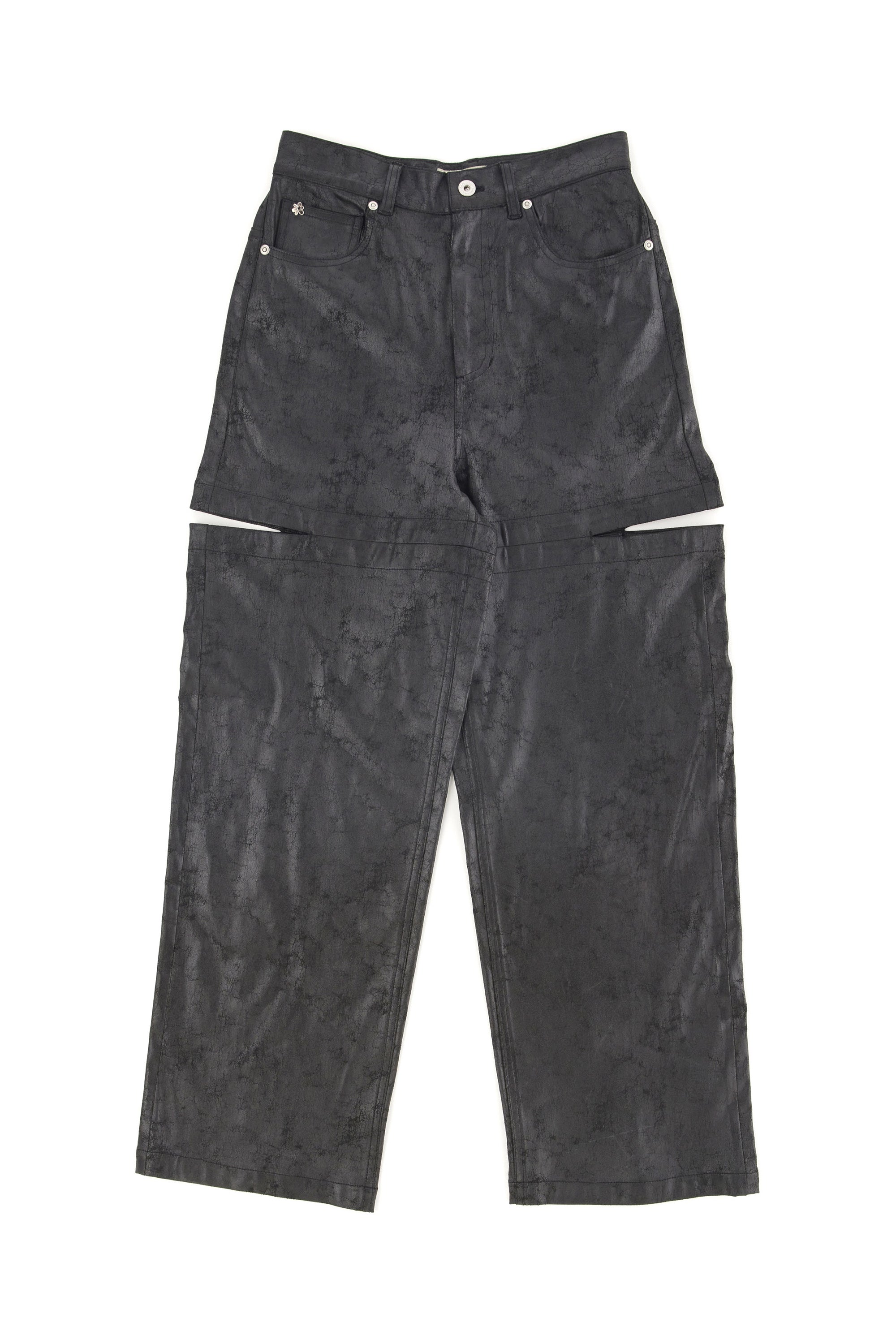 The CRACKED VINYL AWA PANT  available online with global shipping, and in PAM Stores Melbourne and Sydney.