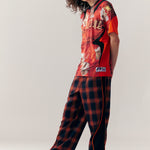 The MIRAGE PLAID TRACKPANT  available online with global shipping, and in PAM Stores Melbourne and Sydney.